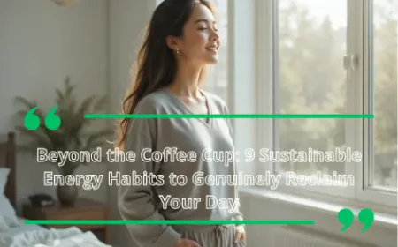Beyond the Coffee Cup: 9 Sustainable Energy Habits to Genuinely Reclaim Your Day