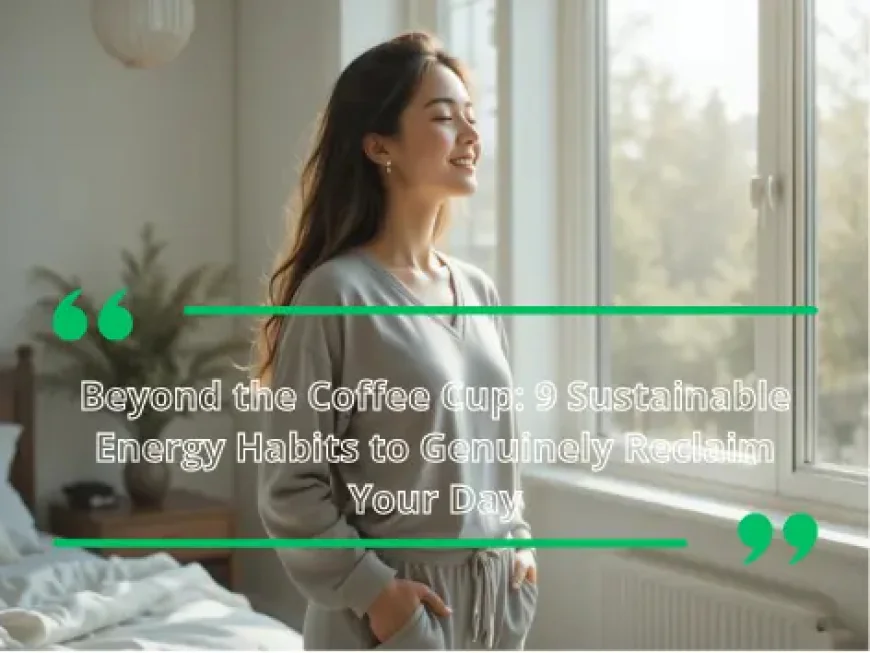 Beyond the Coffee Cup: 9 Sustainable Energy Habits to Genuinely Reclaim Your Day